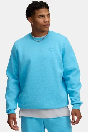 Under Armour Felpa Icon Fleece Crew da uomo Ether