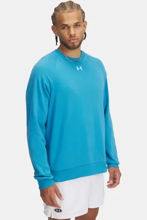 Under Armour Felpa Rival Fleece Crew da uomo Ether