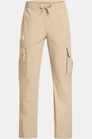Under Armour Pantaloni Icon Woven da ragazzo City Khaki