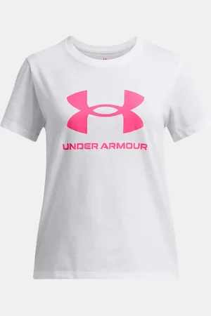 Under Armour Maglia a maniche corte Big Logo da ragazza