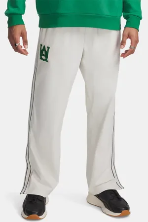 Under Armour Pantaloni Courtside Snap da uomo Pietra