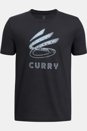 Under Armour T-shirt Curry Logo da ragazzo