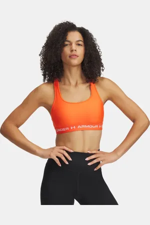 Under Armour Reggiseno sportivo Armour® Mid Crossback da donna Fire