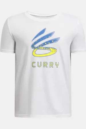 Under Armour T-shirt Curry Logo da ragazzo