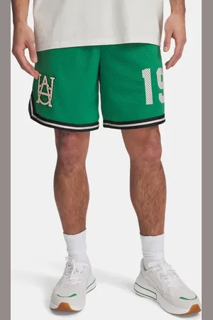 Under Armour Shorts Courtside Hoops da uomo Team Kelly