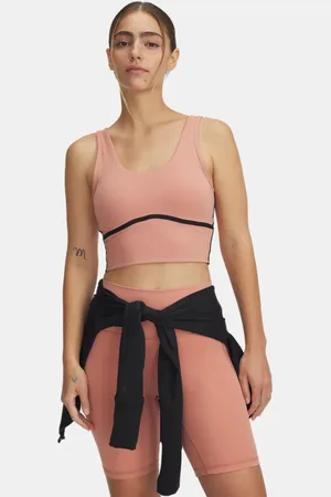 Under Armour Canotta Meridian Piped Crop da donna Canyon