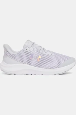 Under Armour Scarpe da corsa Grade School Pursuit 4 da ragazza Halo