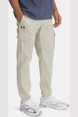 Under Armour Pantaloni Vibe Woven Cargo da uomo Khaki Base