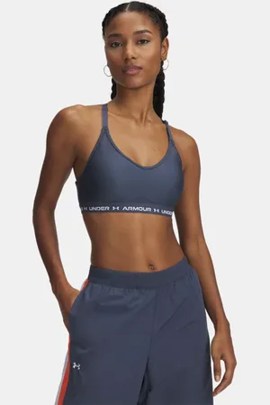 Under Armour Reggiseno sportivo Crossback Low da donna Downpour