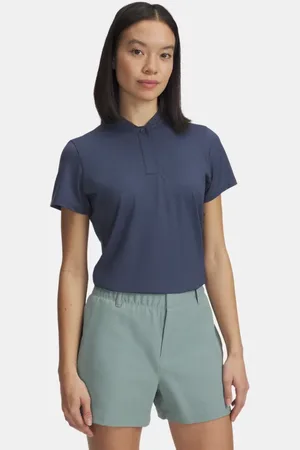 Under Armour Polo a maniche corte Drive Chill da donna Downpour