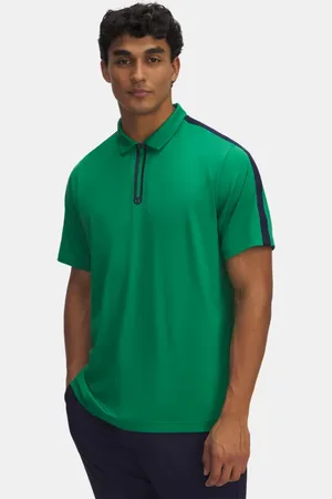 Under Armour Polo Drive Zip da uomo Team Kelly
