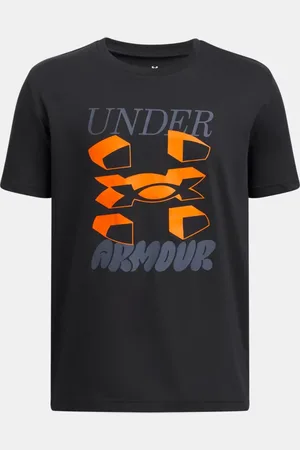 Under Armour Maglia a maniche corte Split Big Logo da ragazzo
