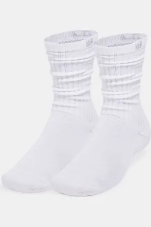 Under Armour Calze Sportstyle Cotton Scrunch unisex - Confezione da 2 paia