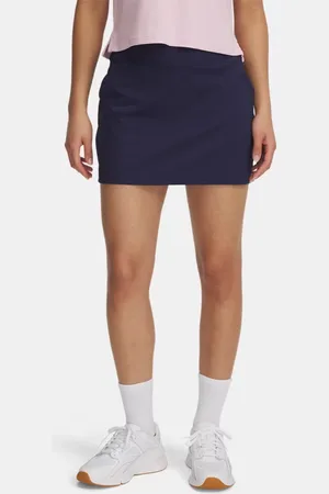 Under Armour Gonnellina Drive Knit Pleated da donna Midnight Marino