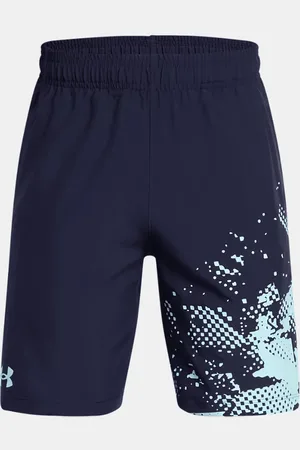 Under Armour Shorts Tech™ Woven Graphic da ragazzo Midnight Marino