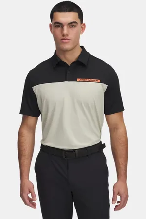 Under Armour Polo Tee To Green Color Block da uomo