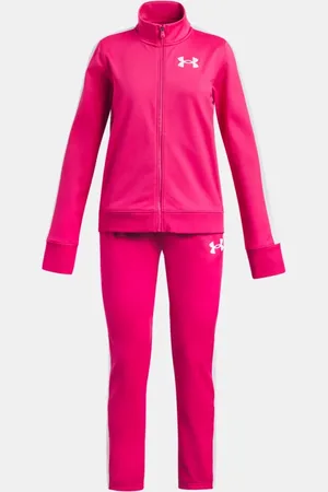 Under Armour Tuta Knit da ragazza Shaded Fuchsia