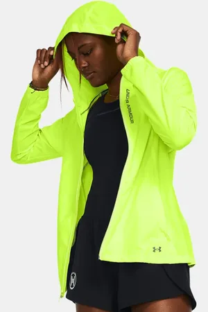 Under Armour Giacca OutRun The Storm da donna High Vis