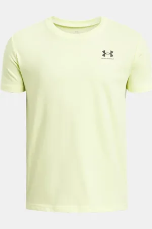 Under Armour Maglia a maniche corte Sportstyle Left Chest da ragazzo Sonic