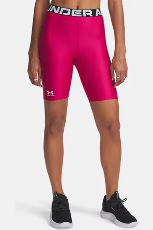 Under Armour Shorts HeatGear® 8" da donna Shaded Fuchsia