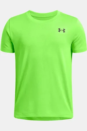 Under Armour Maglia a maniche corte Tech™ Vent Jacqrd da ragazzo Cyber