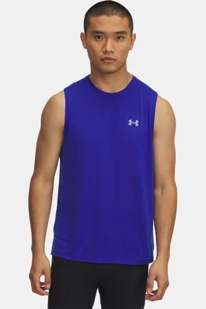 Under Armour Canotta Trail Run Launch da uomo Royal
