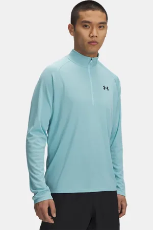 Under Armour Maglia Tech™ Textured ½ Zip da uomo Stream