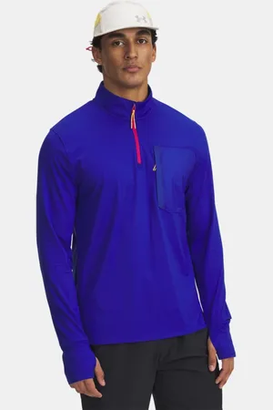 Under Armour Maglia Launch Trail ¼ Zip da uomo Royal