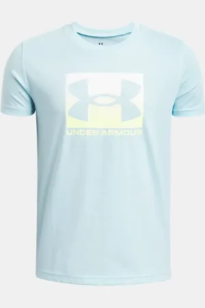 Under Armour Maglia a maniche corte Boxed Sports da ragazzo Stream