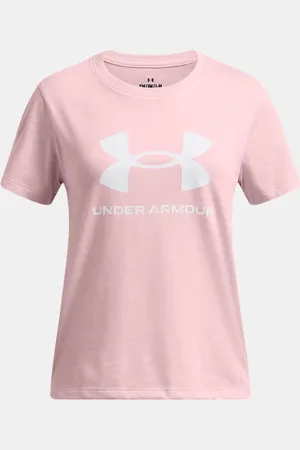 Under Armour Maglia a maniche corte Big Logo da ragazza Prime