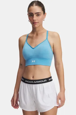 Under Armour Reggiseno sportivo Vanish Seamless Washed Low da donna Ether