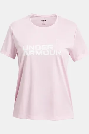 Under Armour Maglia a maniche corte Tech™ Twist Wordmark Logo da ragazza Prime