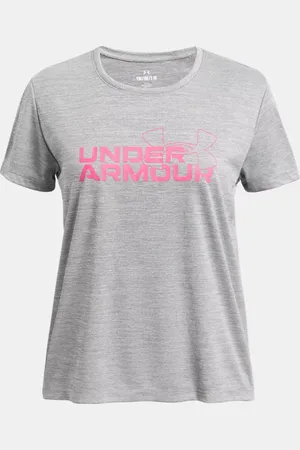 Under Armour Maglia a maniche corte Tech™ Twist Wordmark Logo da ragazza