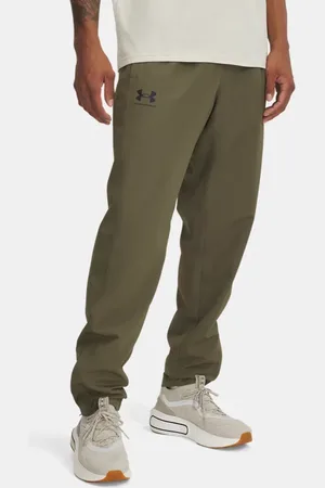 Under Armour Pantaloni Rival Woven Windbreaker da uomo Marine OD