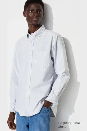 Camicia Oxford Slim A Righe