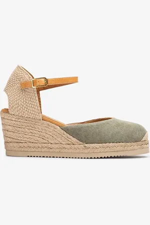 Unisa Espadrillas ankle strap in ecolino