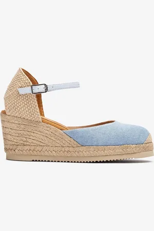 Unisa Espadrillas ankle strap in ecolino