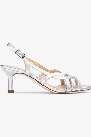 Unisa Sandalo elegante in pelle metallizzata
