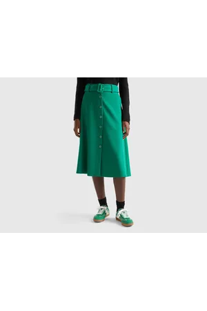 Gonna plissettata outlet benetton