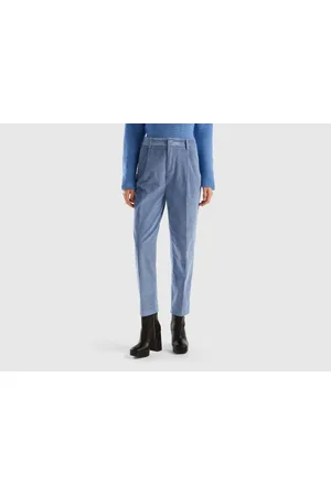 Pantaloni velluto clearance a coste benetton