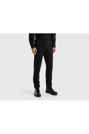 Pantaloni discount eleganti benetton
