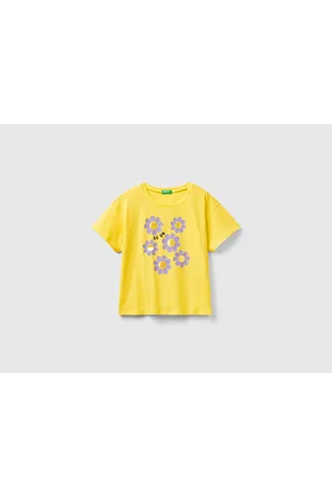 T shirt benetton bambina hot sale