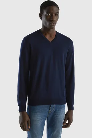 Benetton Uomo Maglie a maniche lunghe FASHIOLA