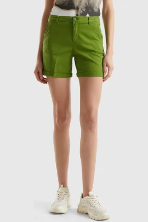 Pantaloncini benetton donna hot sale