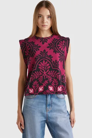 Benetton Donna Top e Canotte FASHIOLA