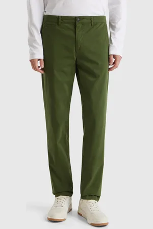 Benetton Benetton, Chino Slim Fit Verde Oliva
