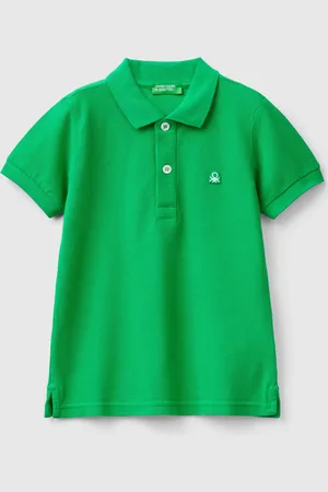Benetton Benetton, Polo Manica Corta In Puro Cotone