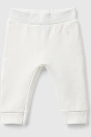 Benetton Benetton, Pantaloni In Felpa Di Cotone