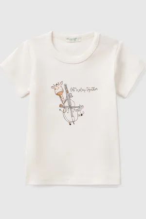 Benetton Benetton, T-shirt Manica Corta In Cotone