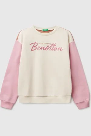 Benetton Benetton, Felpa Con Stampa Glitter
